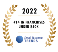 2022 Small Business Trends Franchises Under $50K award