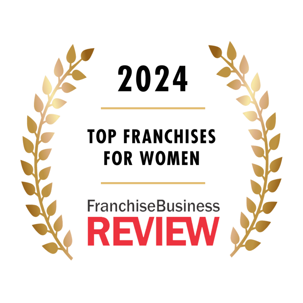 2024 Franchise Business Review Top Franchises for Women award