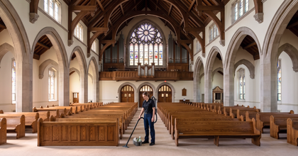 Sanctuary Floor & Pew Cleaning